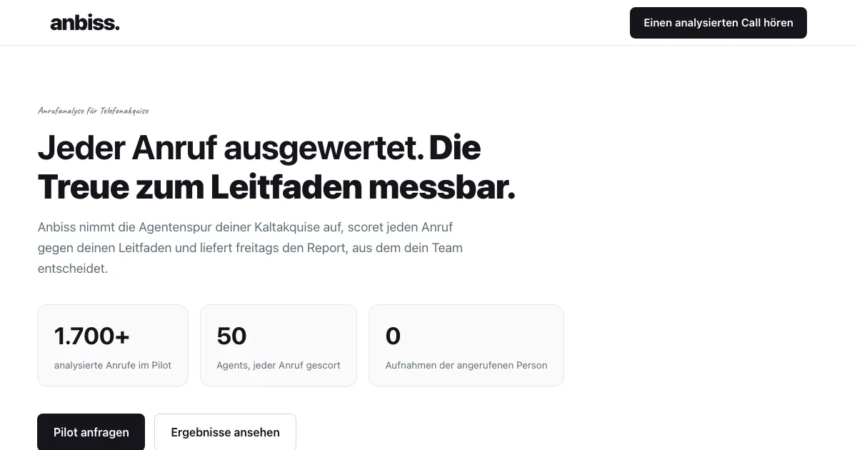 Vorschau von Anbiss